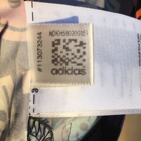 Stella McCartney ADIDAS cropped hoody Multi color brights S - Picture 11 of 12